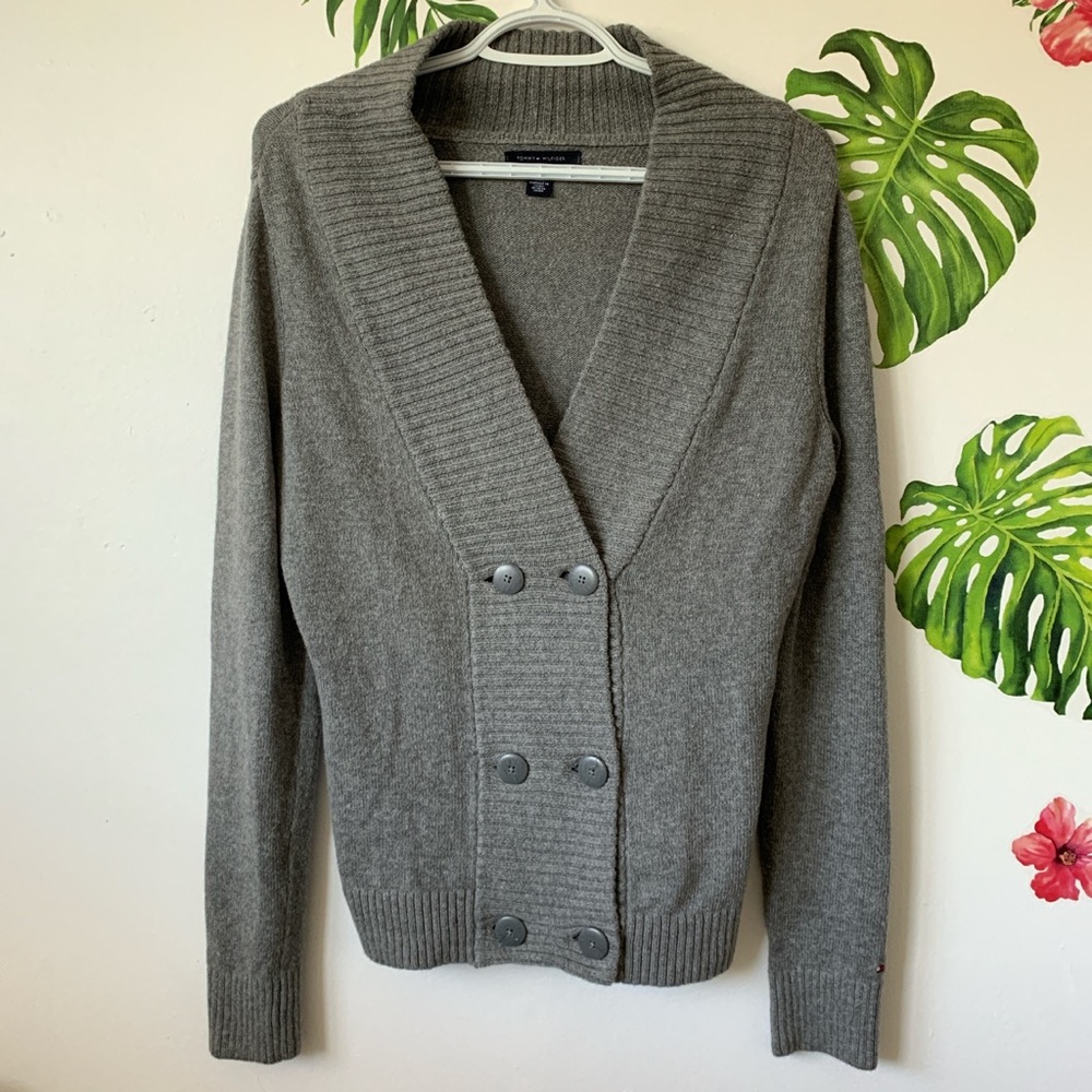 Tommy Hilfiger Double Breasted Sweater